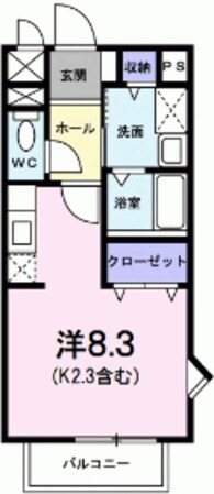 レザルブルの物件間取画像